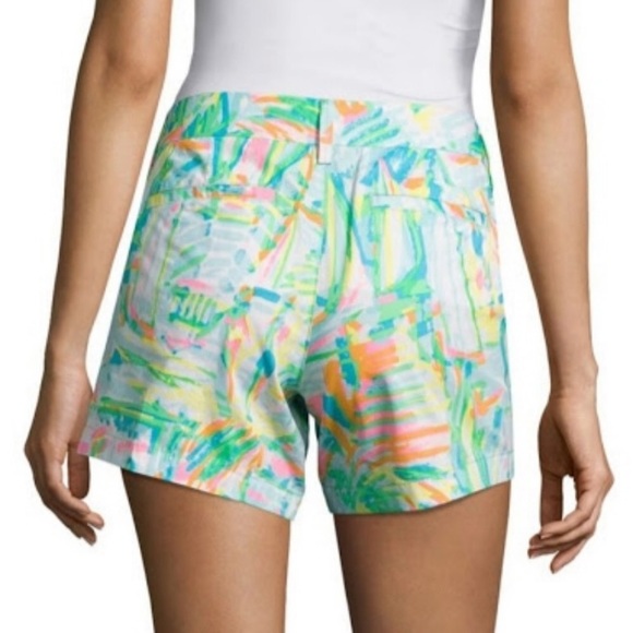 Lilly Pulitzer Callahan shorts in multi sea salt & sun size 00 - Picture 3 of 9